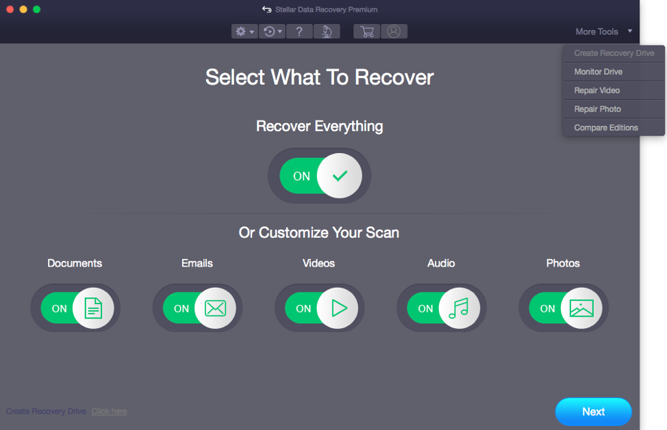 create recovery drive for mac os x yosemite